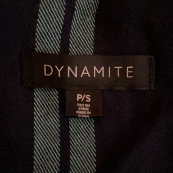 Dynamite Sleeveless Plaid Button Down Shirt Size Small - Picture 7 of 9